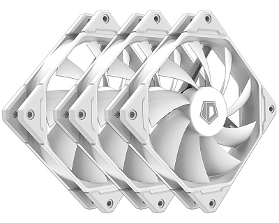 Вентилятор для корпуса ID-Cooling TF-12025-ARGB-TRIO SNOW (IDC TF-12025-ARGB-TRIO SNOW)