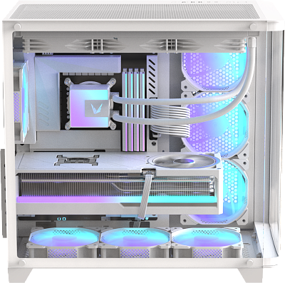 Компьютерный корпус Formula V Crystal U2 Floe White (Crystal U2 Floe White)