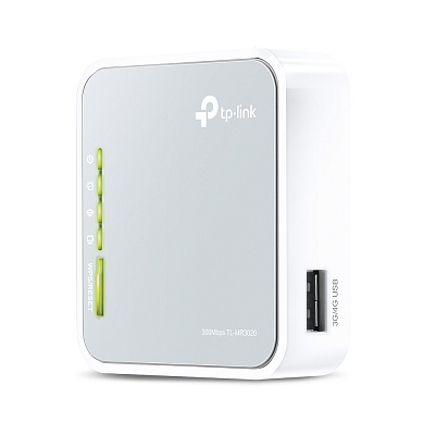 Маршрутизатор беспроводной портативный Tp-Link TL-MR3020  (TL-MR3020(EU))