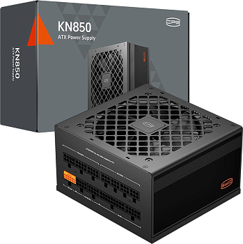 Блок питания PCCooler KN850, 850W, 80PLUS GOLD, Черный (P3-KN850-G1F)