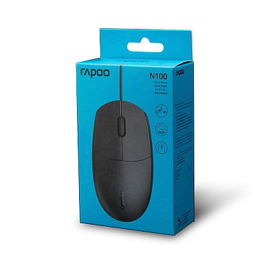 Компьютерная мышь Rapoo N100 Чёрный (N100)