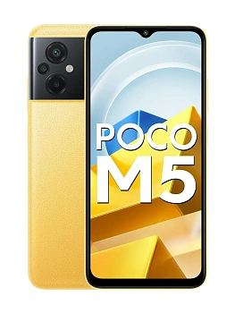 Смартфон POCO M5, 4/64GB, Yellow (22071219CG/796854/796678)
