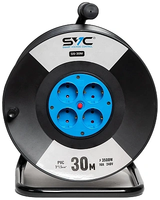 Удлинитель на катушке SVC GS-30M 30м. (GS-30M)