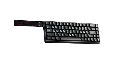 Клавиатура AULA WIN68, Gray Wood switch, Black (WIN68HE Standard BBK)