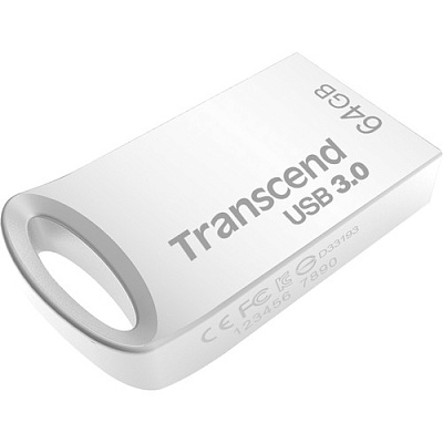 USB флеш-накопитель Transcend  TS64GJF710S, USB Flash Drive 64GB ''Silver'' USB3.0 (TS64GJF710S)