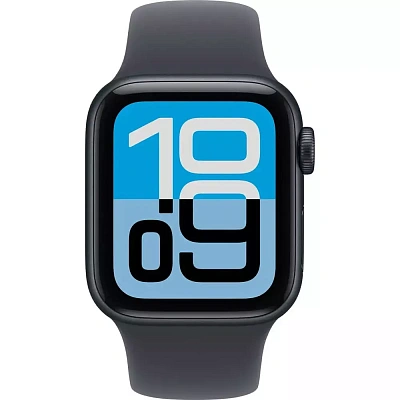 Смарт часы Apple Watch SE 3 GPS 40mm, Midnight Aluminium Case with Midnight Sport Band - M/L MEHC4RK/ (MEHC4RK) (MEHC4RK/A)