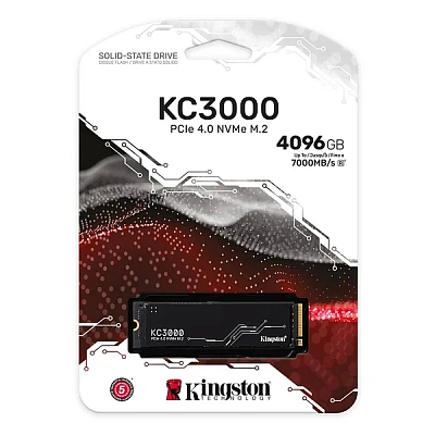 Твердотельный накопитель SSD Kingston SKC3000D/4096G M.2 NVMe PCIe 4.0 (SKC3000D/4096G)