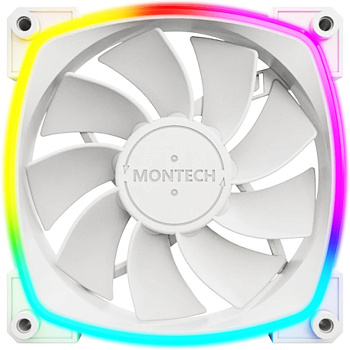 Вентилятор для корпуса Montech RX120 PWM, Белый (RX120 PWM (W))