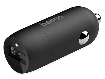 Автомобильное зарядное устройство Belkin Boost Charge 20W (Black) (CCA003btBK)