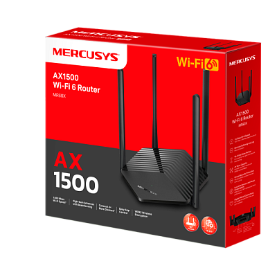 Беспроводной маршрутизатор Mercusys MR60X (MR60X(EU) V2.0)