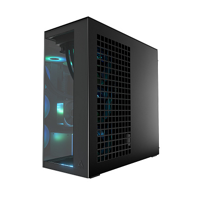 Компьютерный корпус Arctic Xtender VG, Black, Mirror Glass (ACPCC00019A)