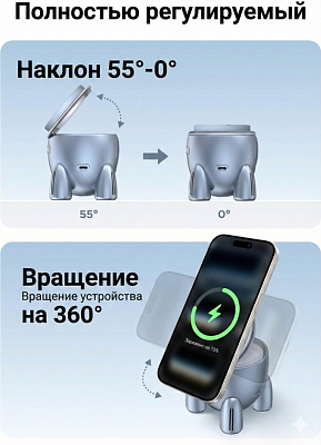 Беспроводное магнитное зарядное устройство UGREEN Wireless 25W, W713 (65300) 