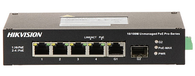 Коммутатор Hikvision DS-3T0306HP (DS-3T0306HP/No Power unit)