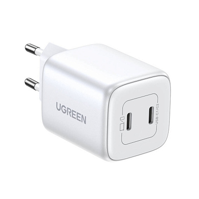 Зарядное устройство на 2C, 45W, QC4.0/PD3.0/SFC2.0, GaN, X526 (65154) UGREEN
