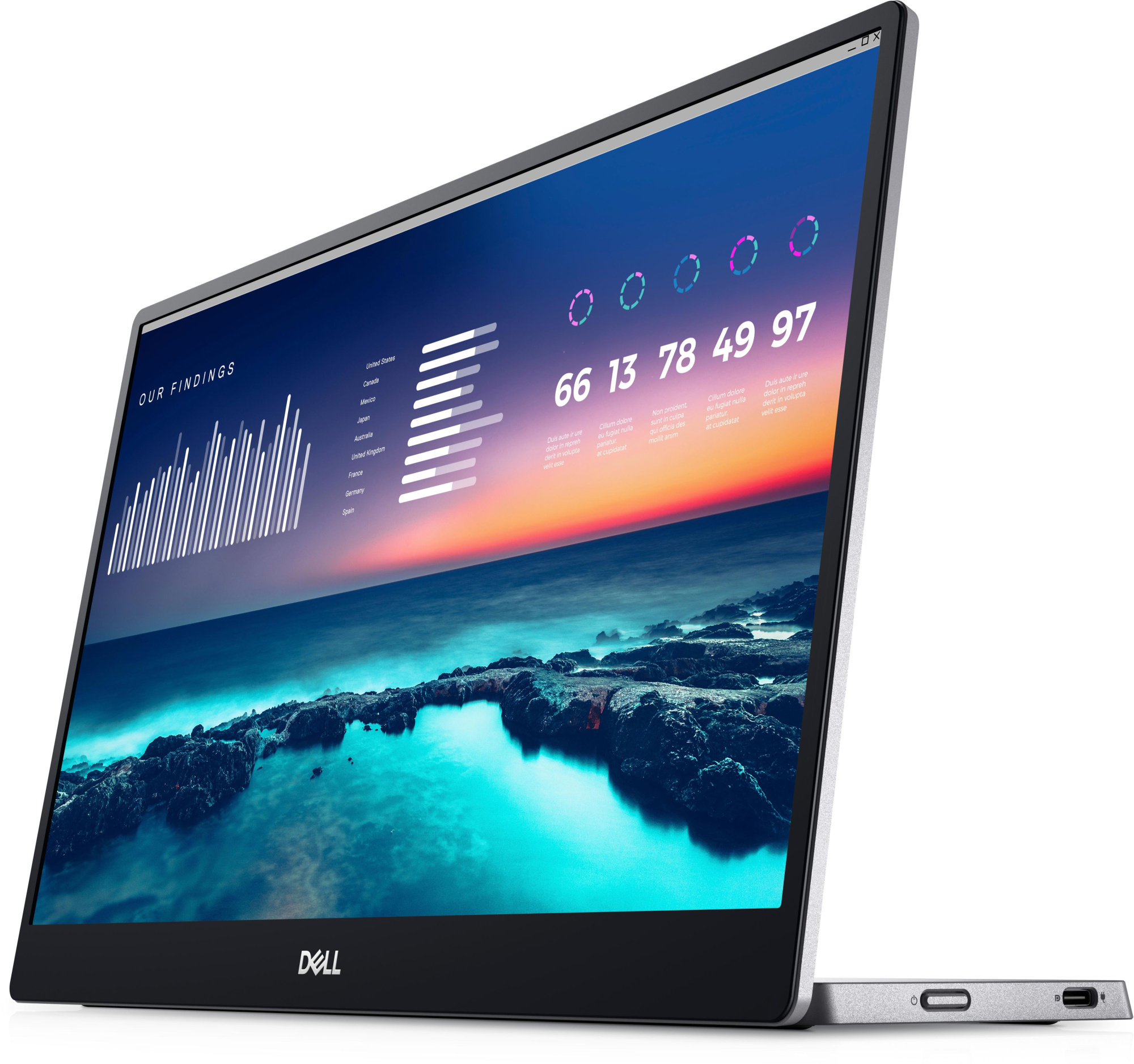 Монитор Dell P1424H (210-BHQQ)