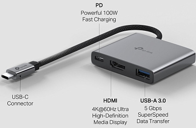 Концентратор USB TP-Link UH3020C (UH3020C)