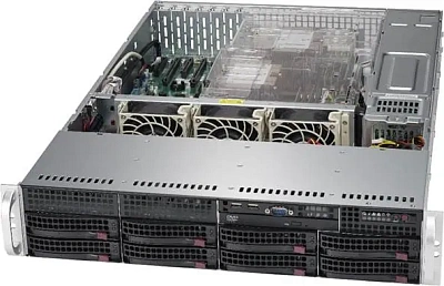 Сервер 2U Rack Supermicro CSE-825TQC-R1K23LPB/X12DPL-6 ()