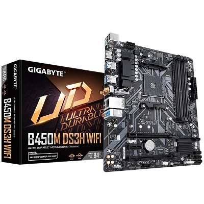 Материнская плата Gigabyte B450M DS3H WIFI (B450M DS3H WIFI)