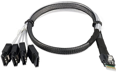Кабель SuperMicro CBL-SAST-1275-100 0.75 метра (CBL-SAST-1275A-100)