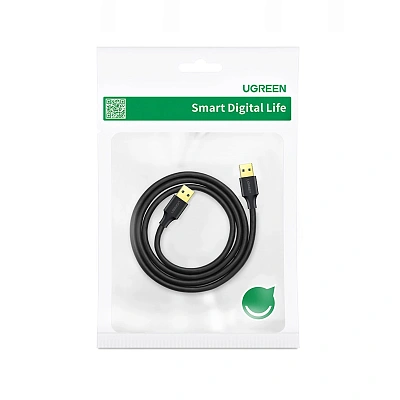 Кабель Ugreen US128, USB-A 3.0, 3m - Black (90576)