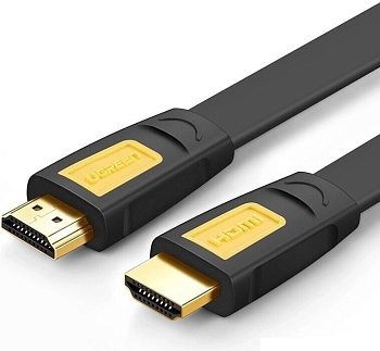 Кабель Ugreen HD101, HDMI 5m - Yellow/Black (10167)