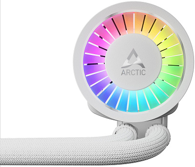 Водяное охлаждение ARCTIC Liquid Freezer III Pro 420 A-RGB - White (ACFRE00189A)