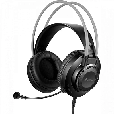 Наушники+микрофон A4tech Fstyler FH200U-Grey Fstyler USB (FH200U-Grey)