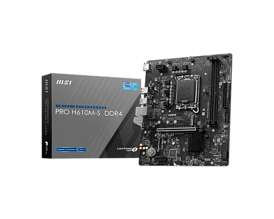 Материнская плата MSI PRO H610M-S DDR4 (PRO H610M-S DDR4)