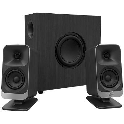 Игровая аудиосистема Klipsch ProMedia Lumina 2.1 с сабвуфером, чёрная (1080091)