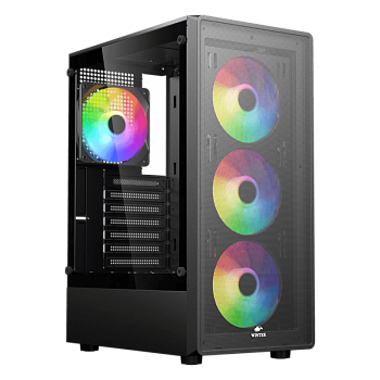 Корпус Wintek Miracle A01-B-M TG, Black () (A01-B-M TG)