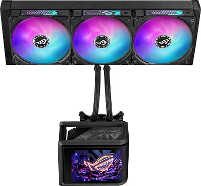 Водяное охлаждение CPU Asus ROG Ryuo IV SLC 360 ARGB - Black (ROG RYUO IV SLC 360 ARGB)