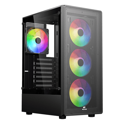Корпус Wintek Miracle A01-B-M TG, Black () (A01-B-M TG)