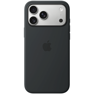 Чехол для iPhone 17 Pro Max Silicone Case with MagSafe - Black,Model A3560 (MGFR4ZM/A)