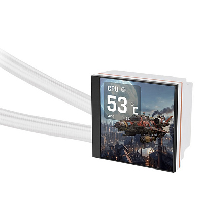 Кулер с водяным охлаждением Thermaltake MAGFloe 360 Ultra - White (CL-W433-PL12SW-A)