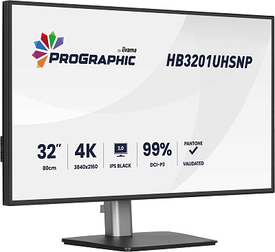 Монитор iiyama ProGraphic HB3201UHSNP-B1 31.5" - Black (HB3201UHSNP-B1)