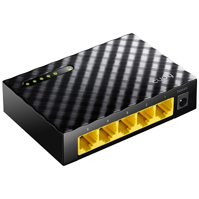 Коммутатор гигабитный  5-портовый CUDY GS105D  (GS105D)