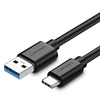 Кабель USB 3.0 - USB C, 5Gbps, 3A, QC 3.0, 1m. US184 (20882)