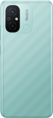 Смартфон Xiaomi Redmi 12C, 4/128GB, Mint Green (22120RN86G/715109)