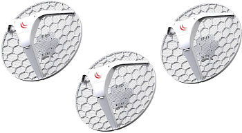 Комплект точек доступа MikroTik LHG 5 kit (RBLHG5kit)