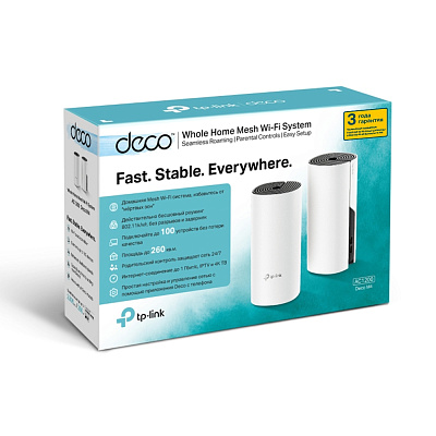Беспроводная MESH-система TP-Link Deco M4 (DECO M4(2-PACK) VER.2.0)