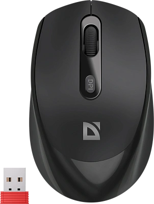 Мышь Defender Vision MS-376, Black (52376)