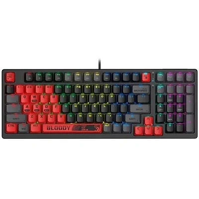 Клавиатура игровая Bloody S98-RED  USB, механическая, 1,8м (S98-RED)