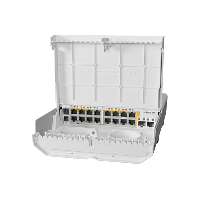 Коммутатор MikroTik netPower 16P (CRS318-16P-2S+OUT)