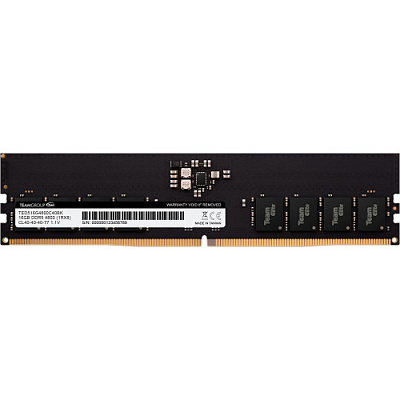 Оперативная память 16GB 4800MHz DDR5 Team Group ELITE PC5-38400 CL40 TED516G4800C4001 (TED516G4800C4001)