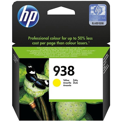 Оригинальный струйный картридж HP 938 желтый (4S6X7PE)