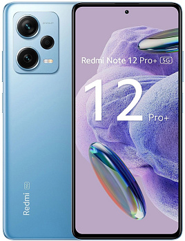 Смартфон Xiaomi Redmi Note 12 Pro+ 5G, 8/256GB, Sky Blue (22101316UG/714539/4164)