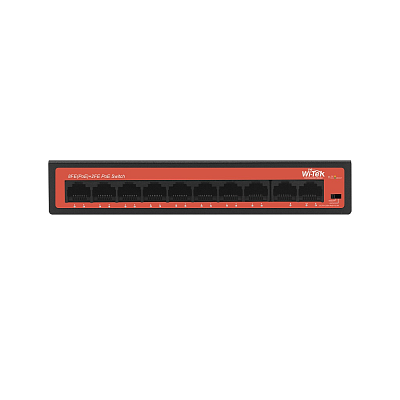 Коммутатор неуправляемый Wi-Tek PoE WI-PS210H  (WI-PS210H)