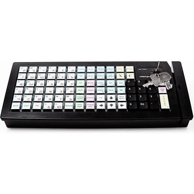 Клавиатура программируемая Posiflex KB-6600U-B-M3 (Black) USB ()