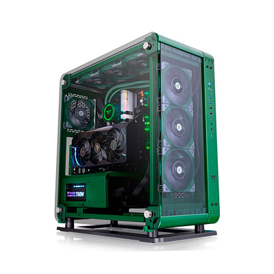Компьютерный корпус Thermaltake Core P6 TG Racing Green без Б/П (CA-1V2-00MCWN-00)