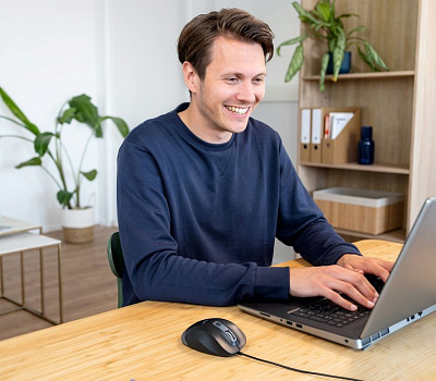 Мышь проводная Trust Fyda черный (24728)